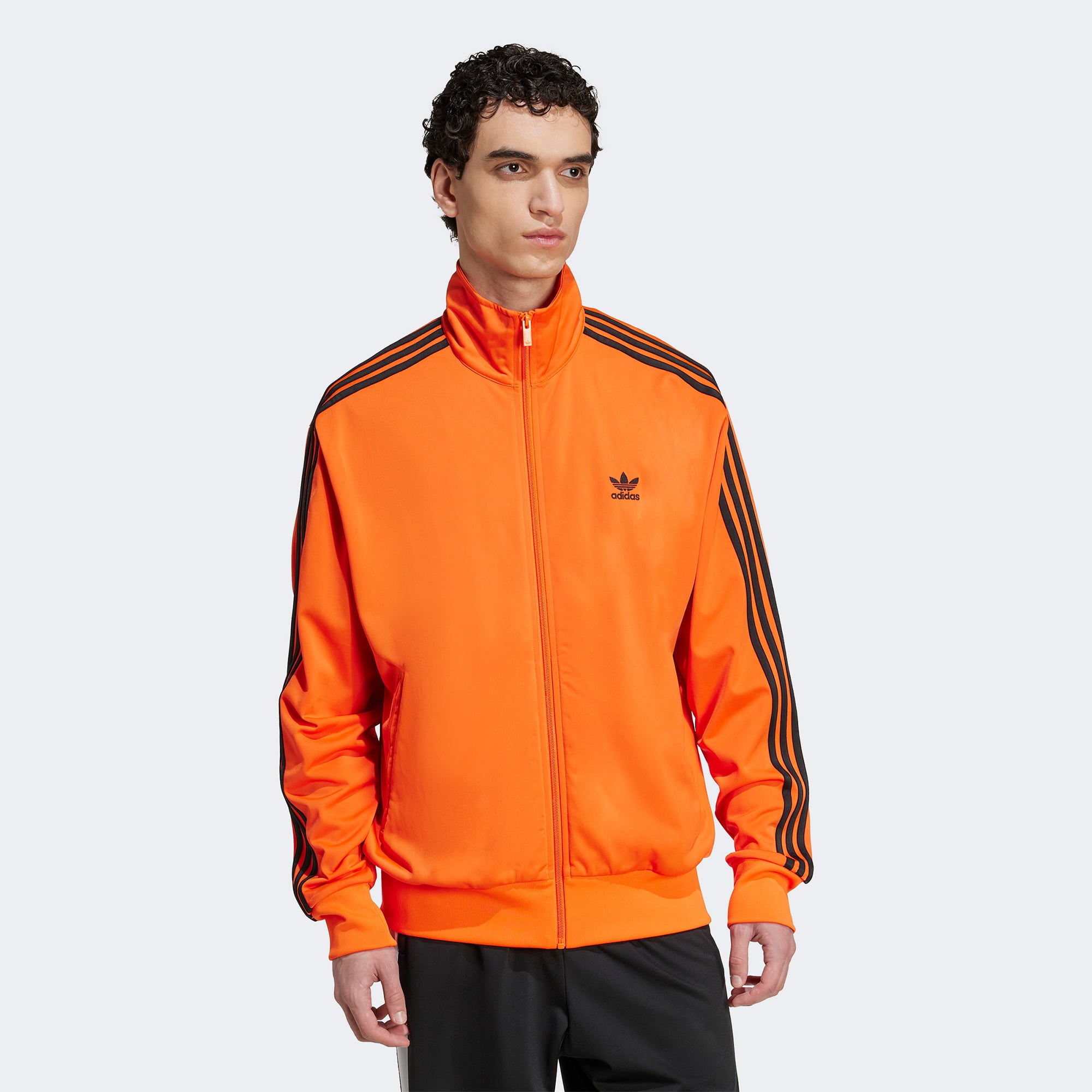  Adidas Firebird Track Top Erkek Turuncu Eşofman Üstü