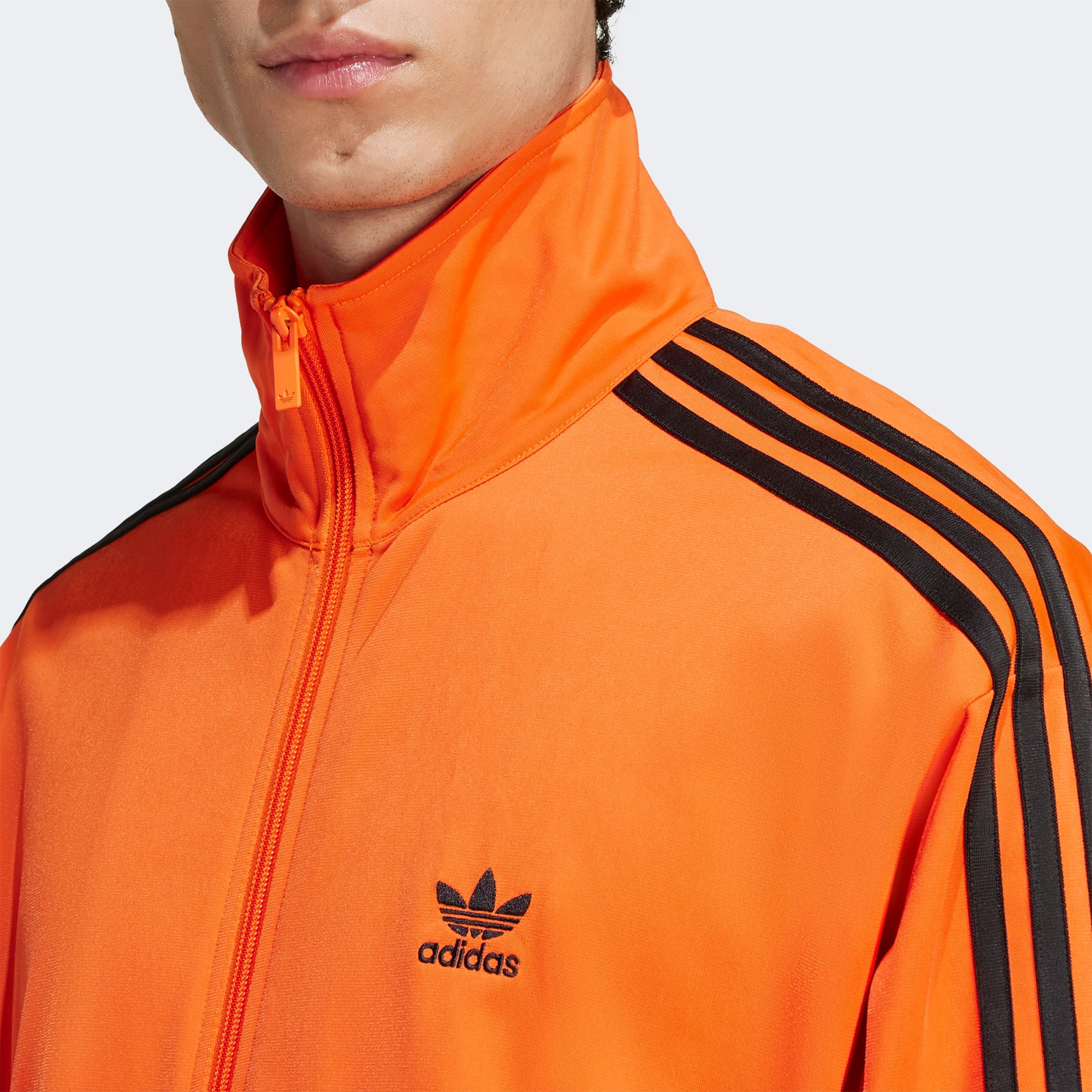 adidas Firebird Track Top Erkek Turuncu Eşofman Üstü