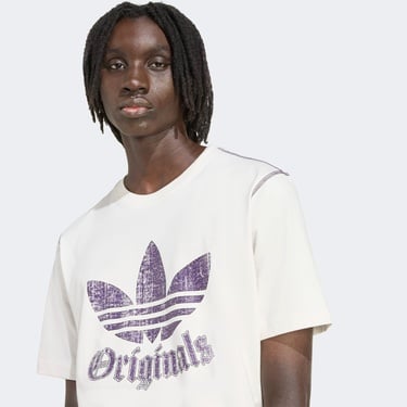  Adidas Graphic Erkek Beyaz T-Shirt