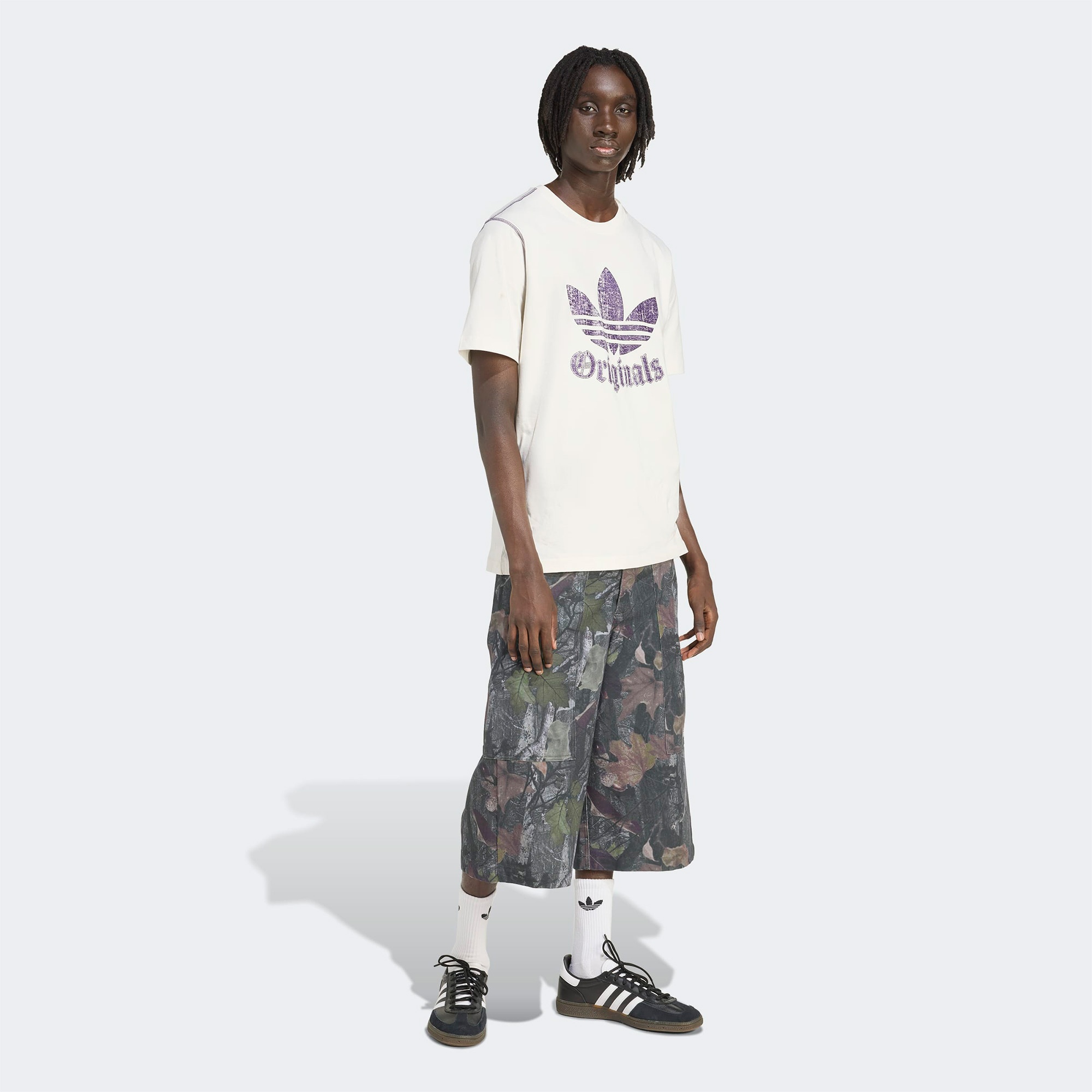 adidas Graphic Erkek Beyaz T-Shirt