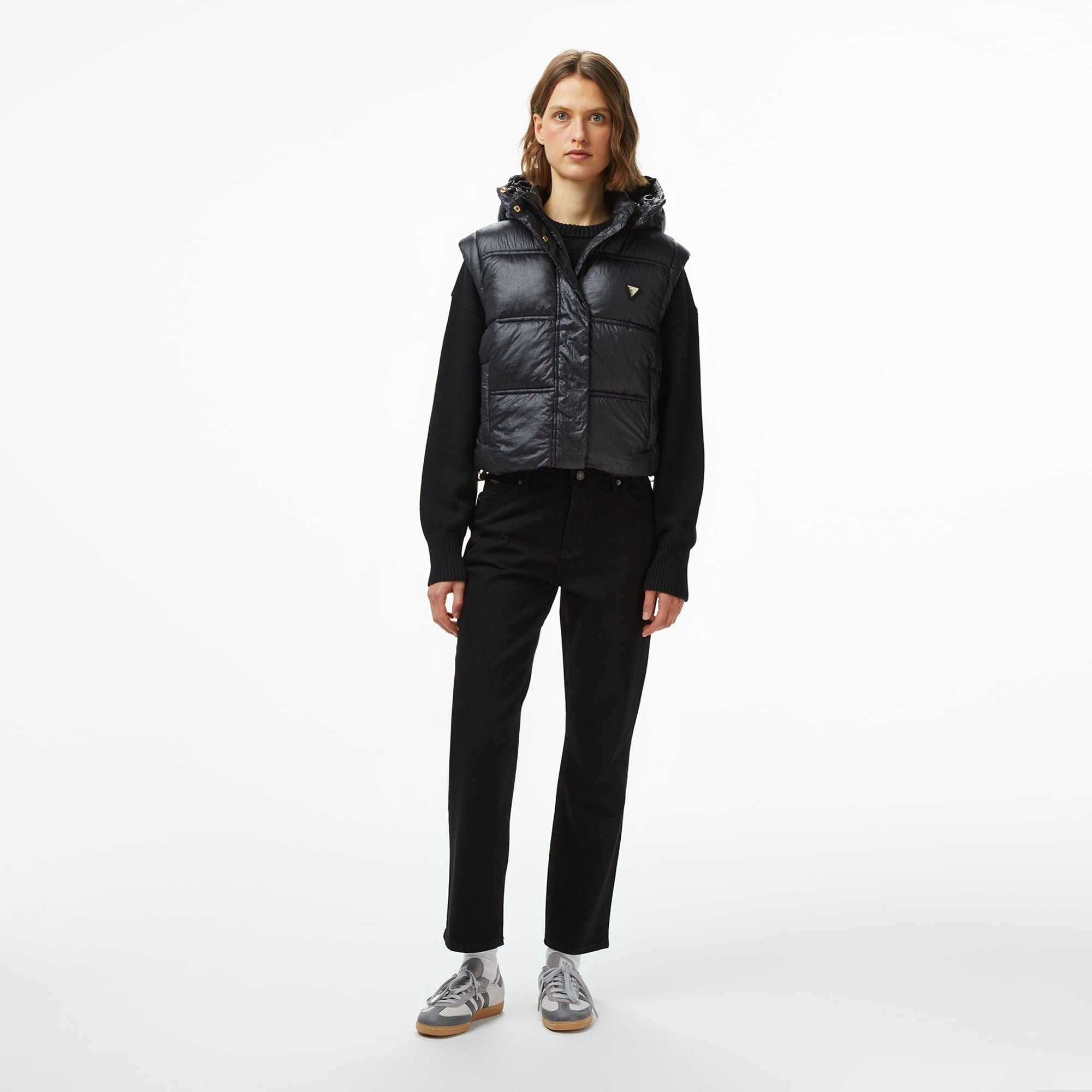 Guess Ernestine Kadın Siyah Yelek