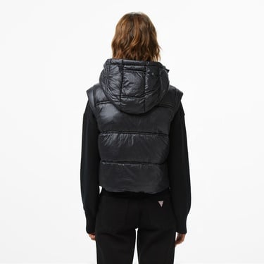  Guess Ernestine Kadın Siyah Yelek