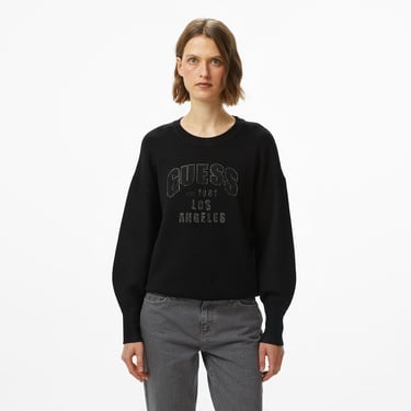  Guess Leighton Kadın Siyah Triko