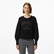 Guess Leighton Kadın Siyah Sweatshirt