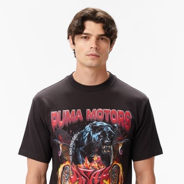  Puma X ASAP Rocky Erkek Siyah T-Shirt