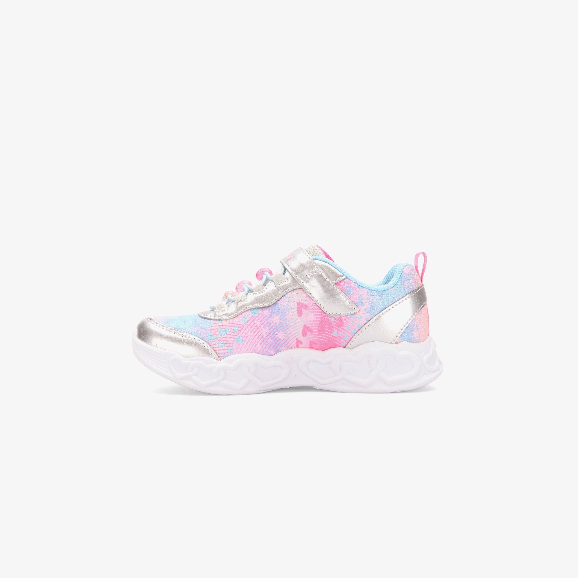 Skechers Infinite Heart Lights Çocuk Gri Spor Ayakkabı