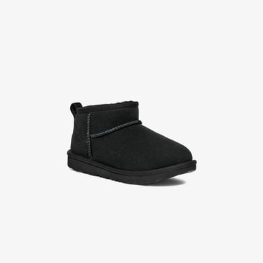  UGG Classic Ultra Mini Çocuk Siyah Bot