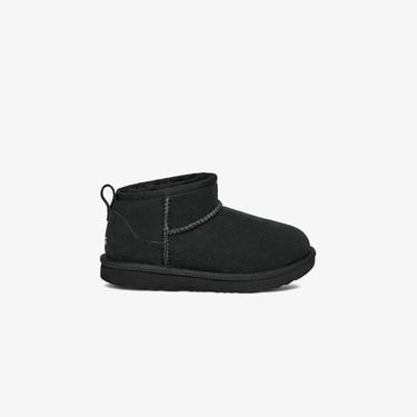  UGG Classic Ultra Mini Çocuk Siyah Bot