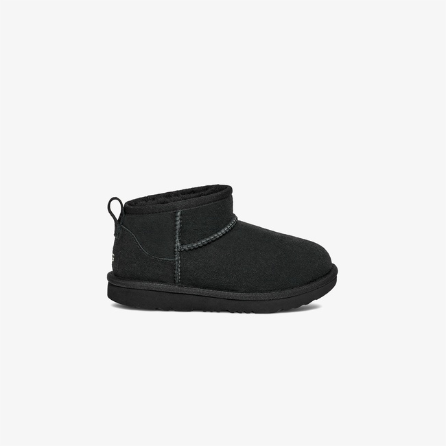  UGG Classic Ultra Mini Çocuk Siyah Bot