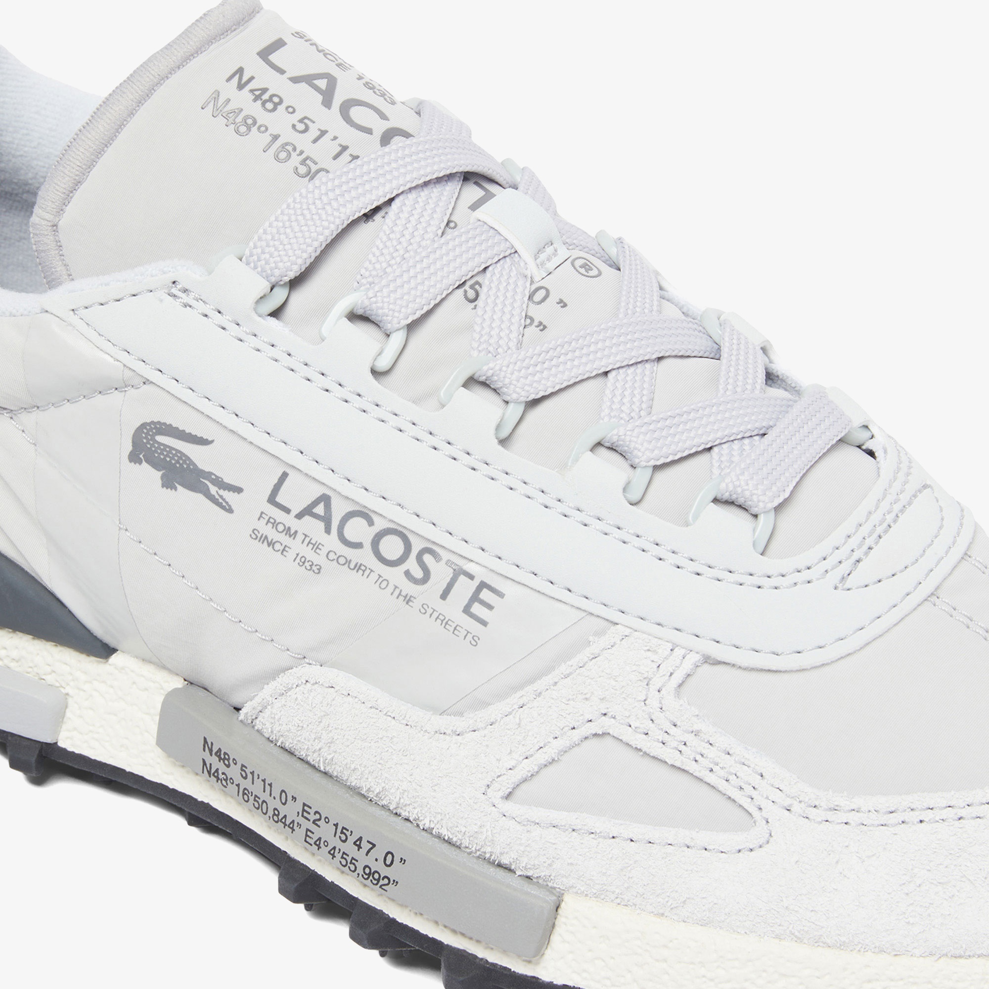 Lacoste Elite Active Erkek Açık Gri Sneaker