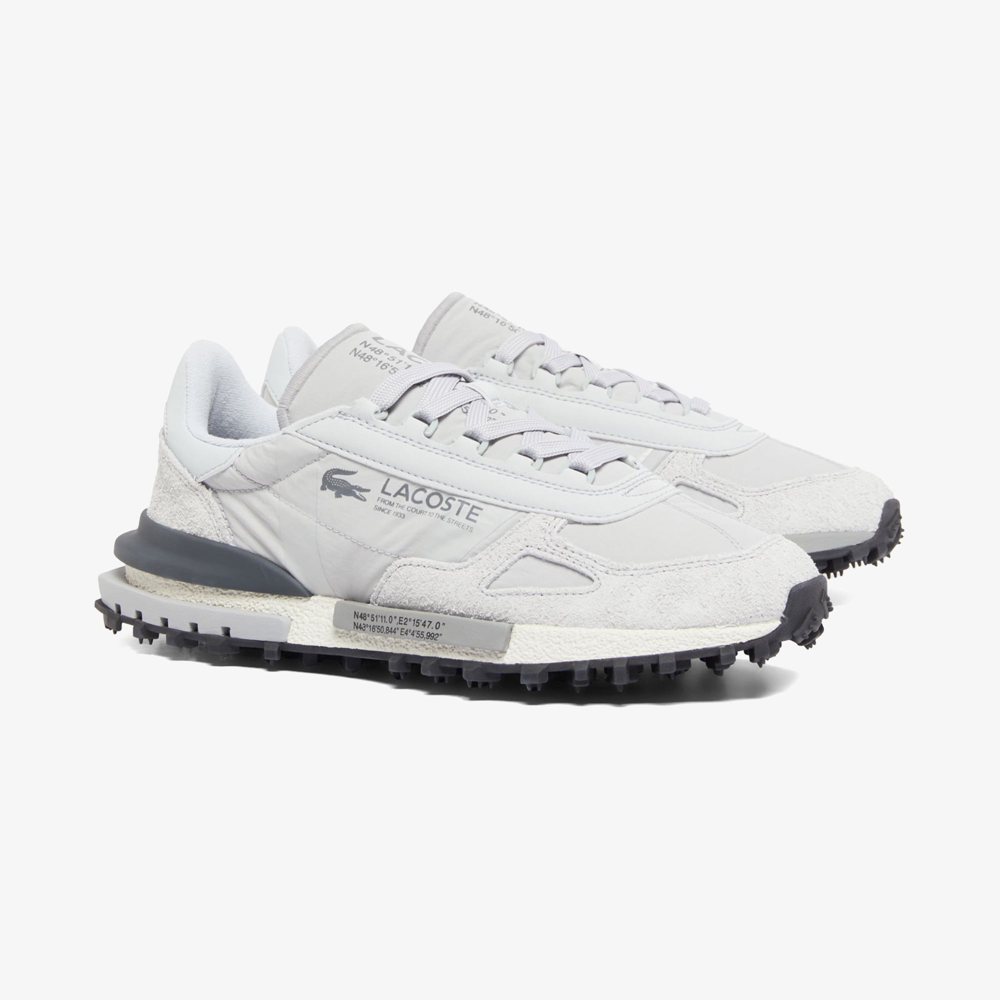 Lacoste Elite Active Erkek Açık Gri Sneaker