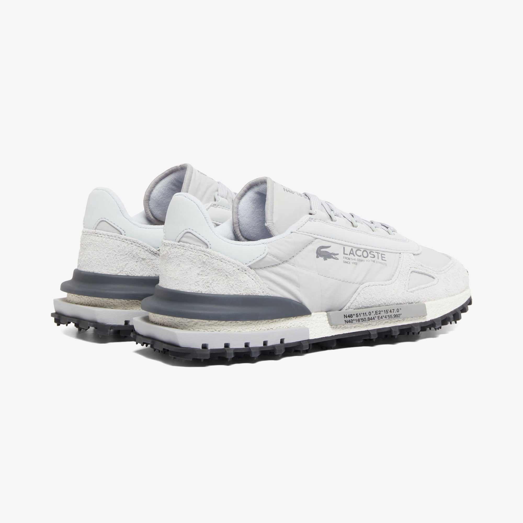 Lacoste Elite Active Erkek Açık Gri Sneaker