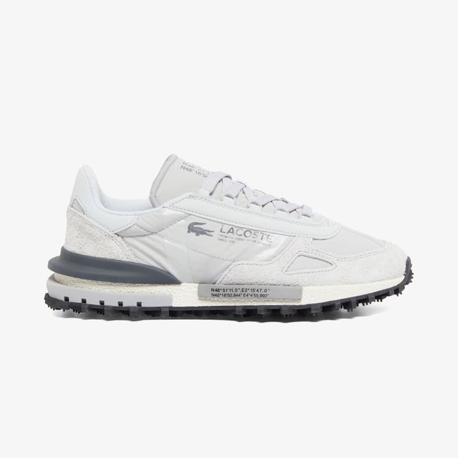  Lacoste Elite Active Erkek Açık Gri Sneaker