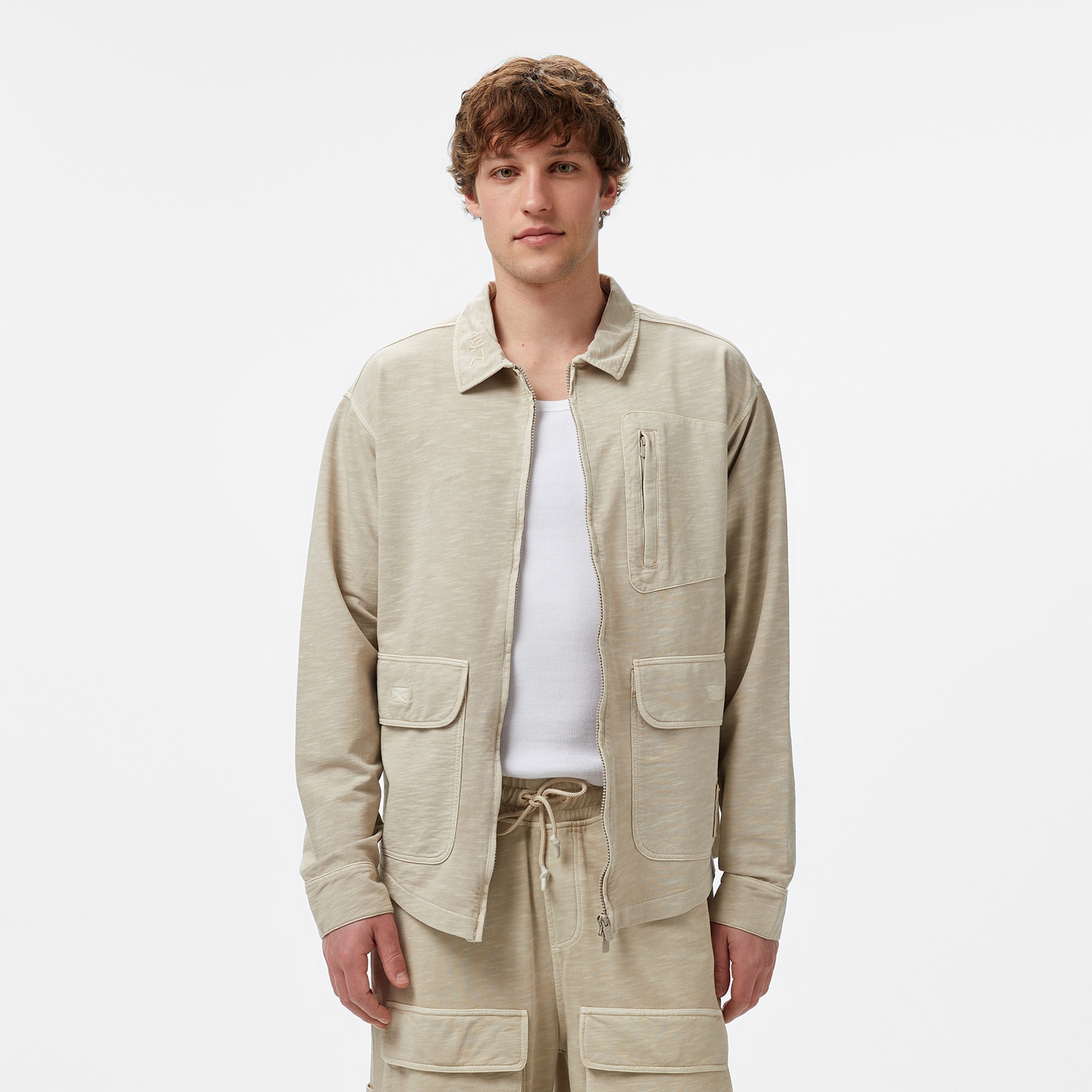 UNITED4 Erkek Krem Gömlek