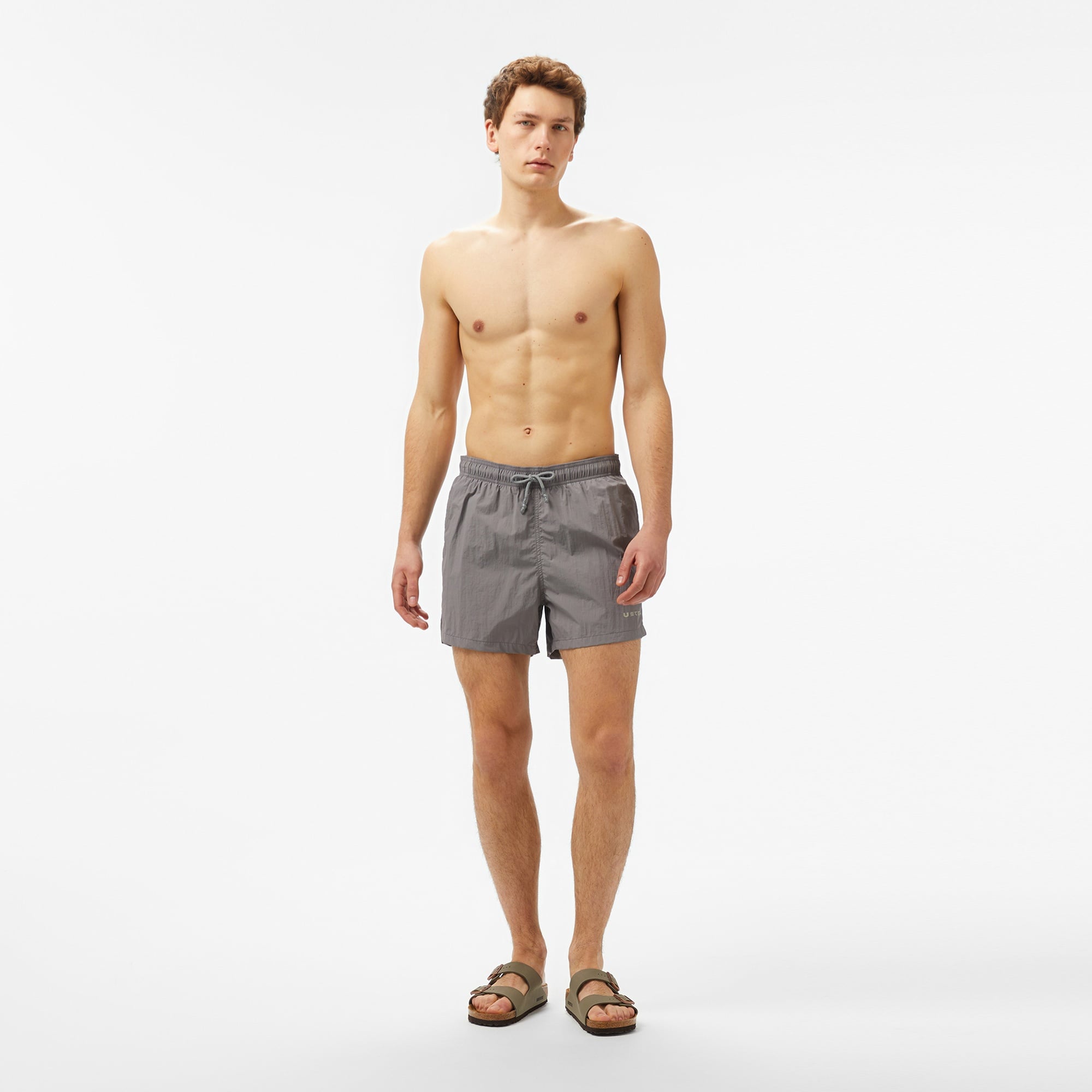 UNITED4 Erkek Gri Mayo Şort
