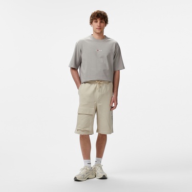  UNITED4 Erkek Krem Şort