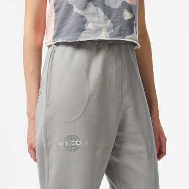 UNITED4 Kadın Gri Eşofman Altı