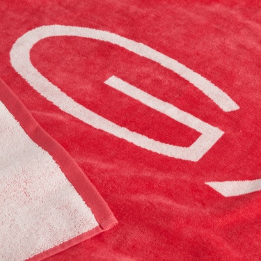  GANT Unisex Pembe Baskılı Havlu