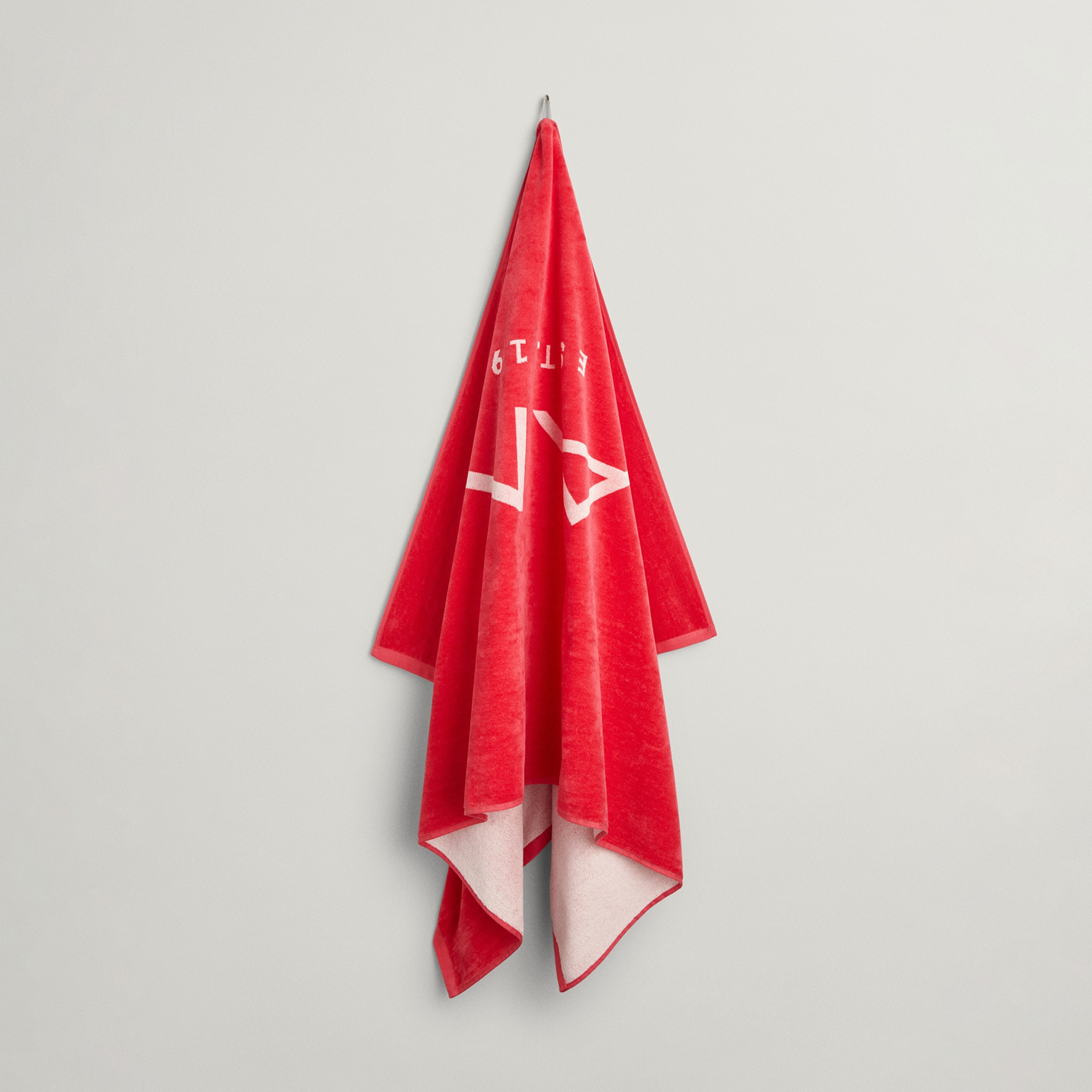 GANT Unisex Pembe Baskılı Havlu