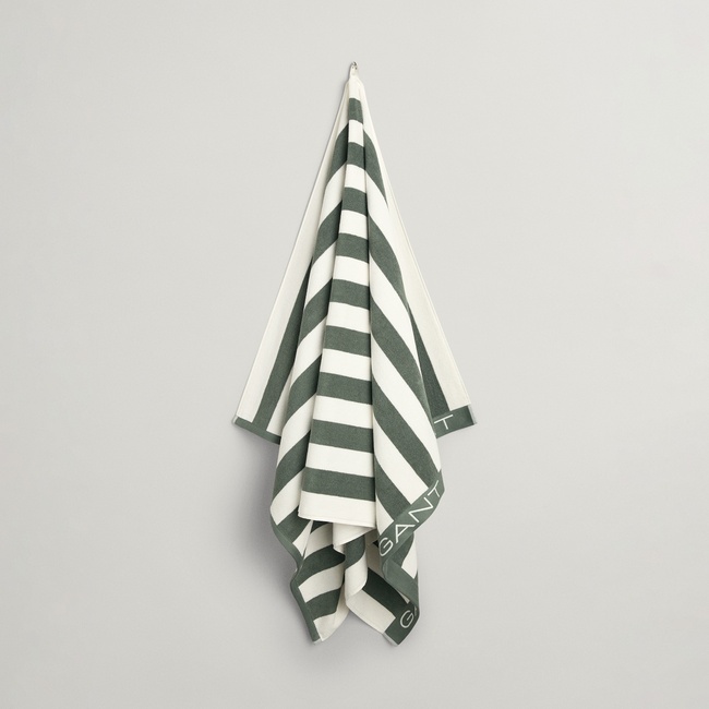  GANT Unisex Yeşil Çizgili Havlu