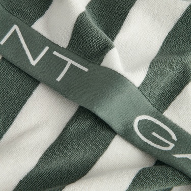  GANT Unisex Yeşil Çizgili Havlu