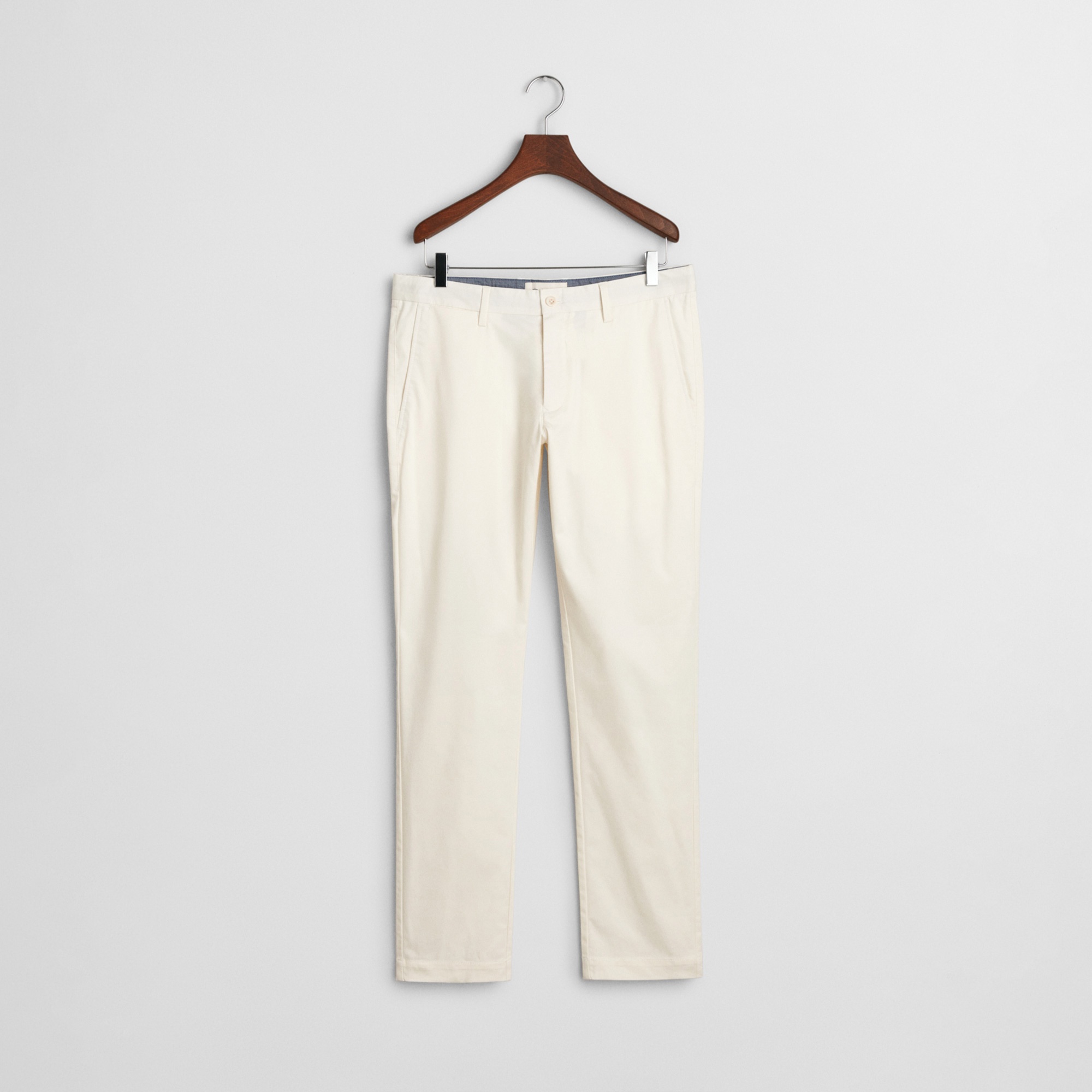 GANT Erkek Krem Slim Fit Pantolon
