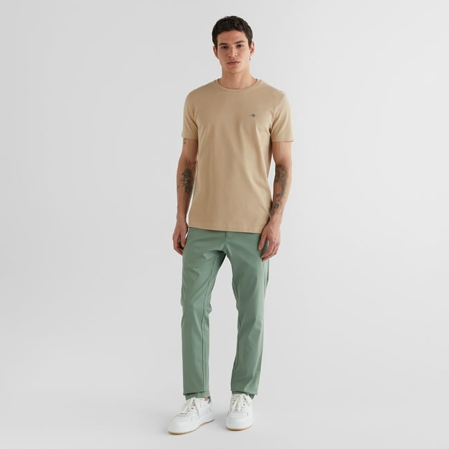  GANT Erkek Yeşil Slim Fit Pantolon