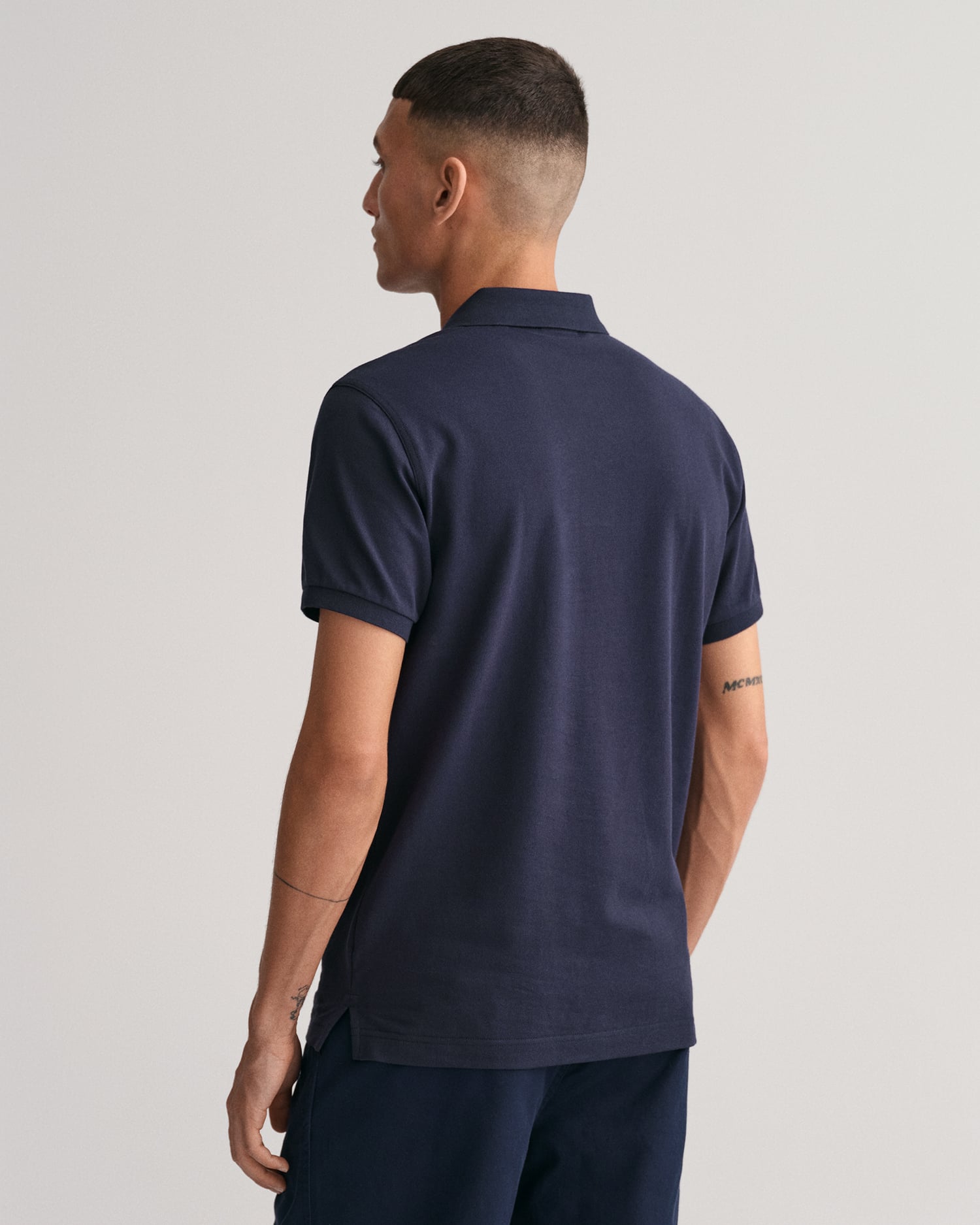  GANT Erkek Lacivert Slim Fit Polo