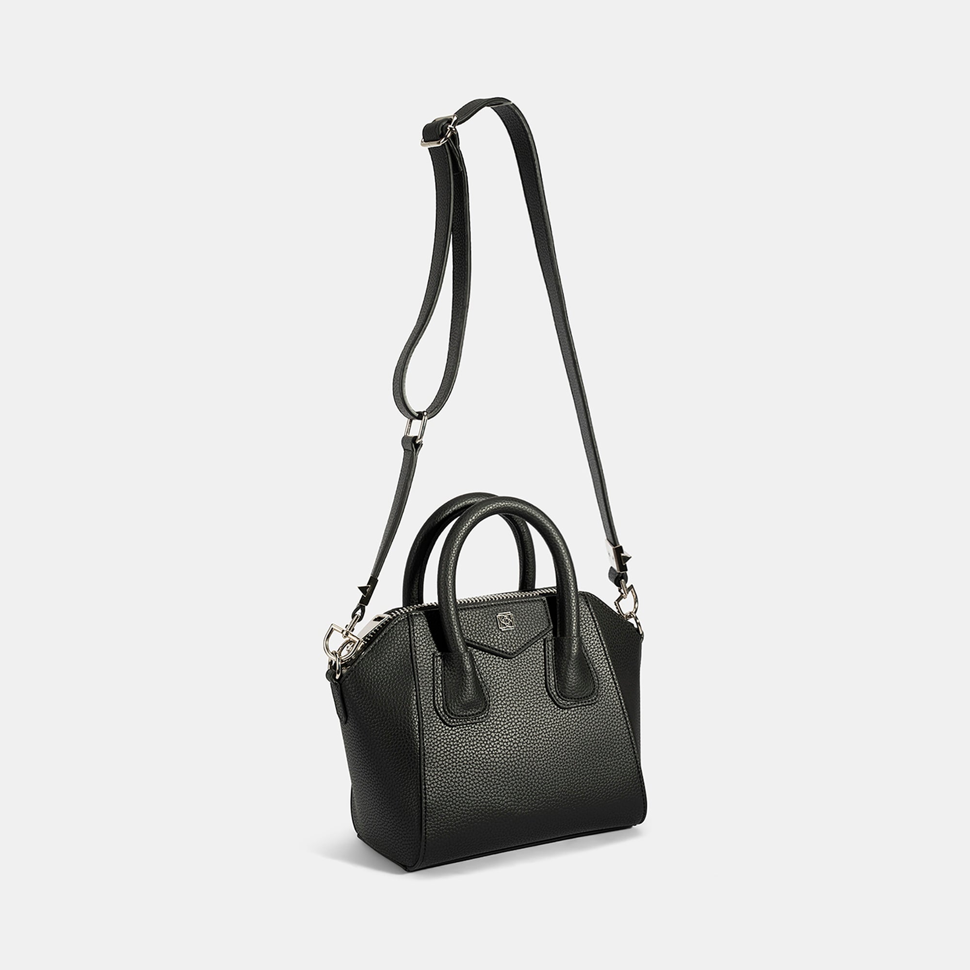 Kadın Siyah Omuz Askılı Mini El Çantası