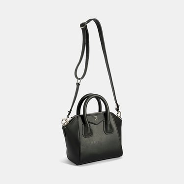  Kadın Siyah Omuz Askılı Mini El Çantası