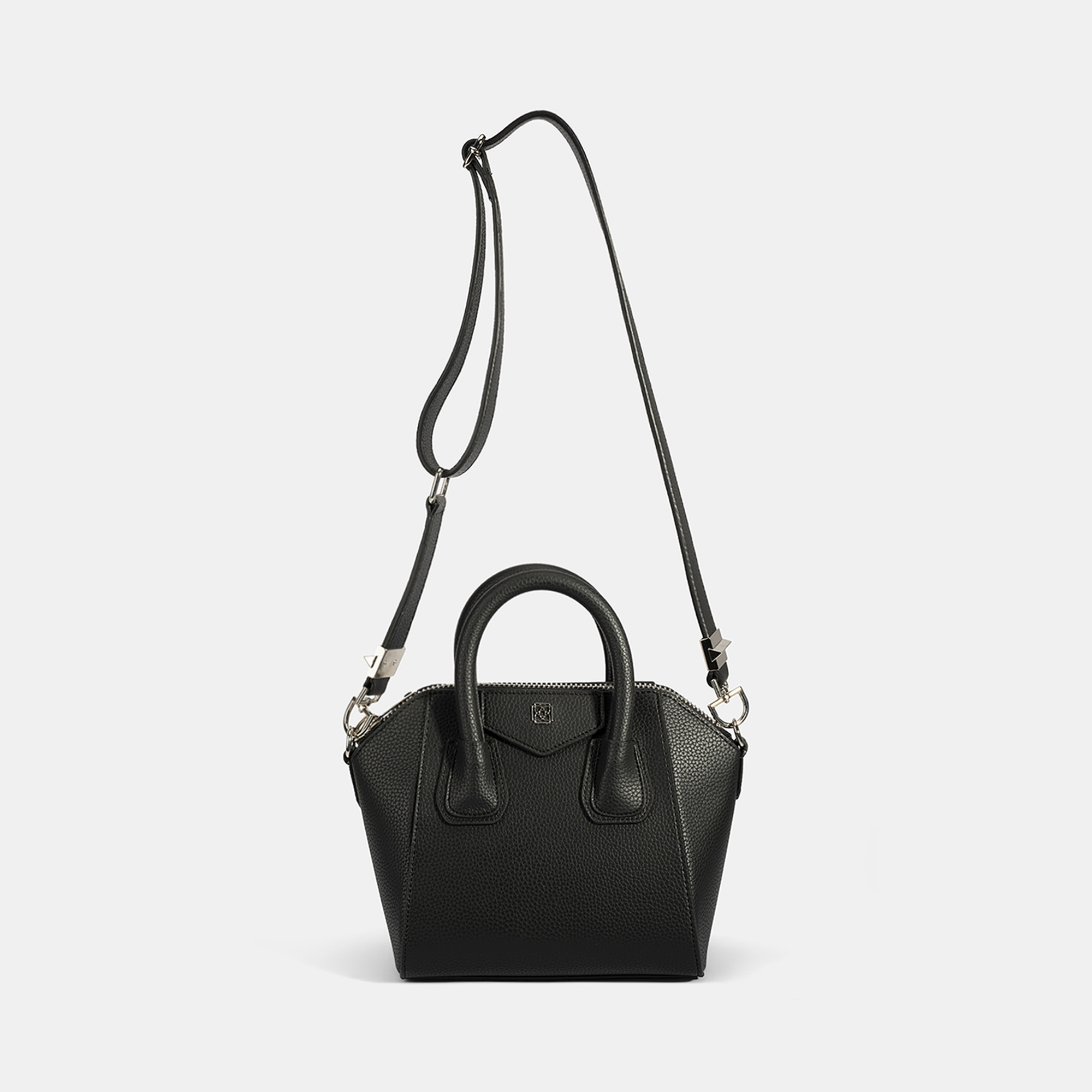 Kadın Siyah Omuz Askılı Mini El Çantası