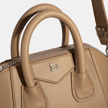  Kadın Bej Omuz Askılı Mini El Çantası