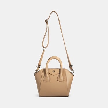  Kadın Bej Omuz Askılı Mini El Çantası