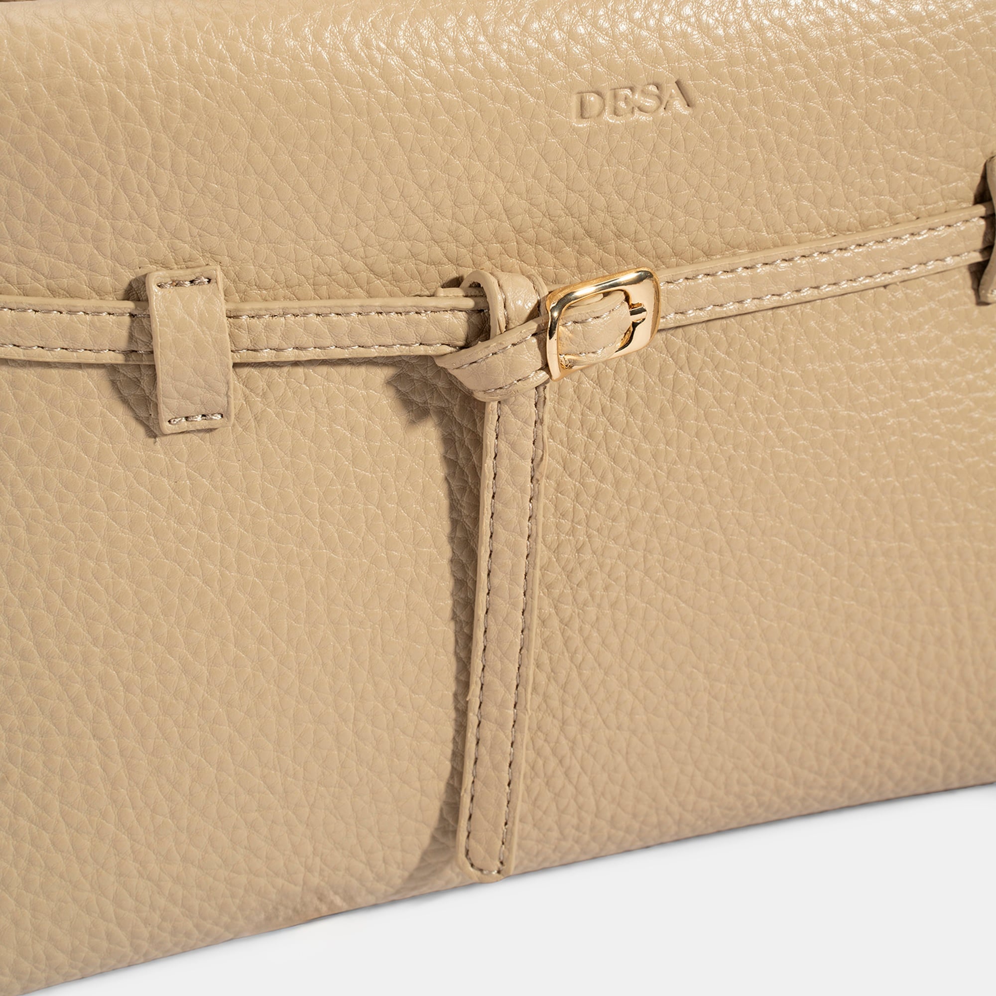 Kadın Bej Omuz Askılı El Çantası