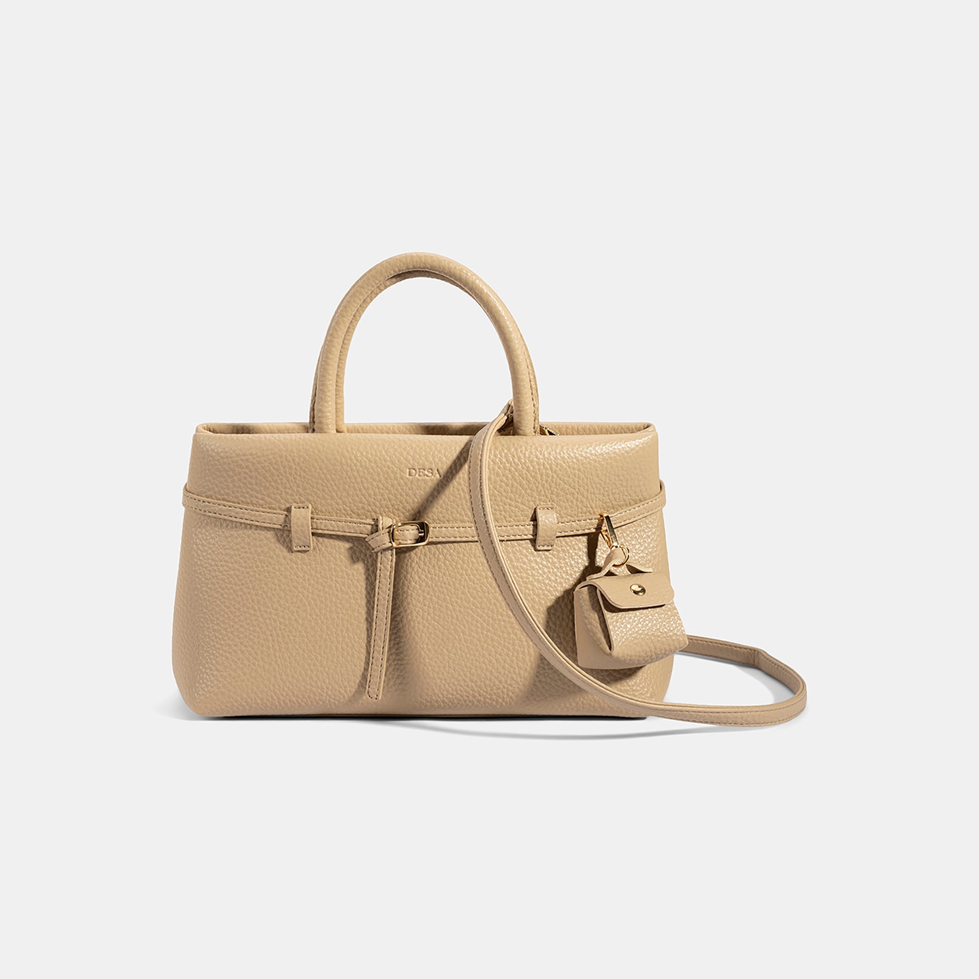 Kadın Bej Omuz Askılı El Çantası
