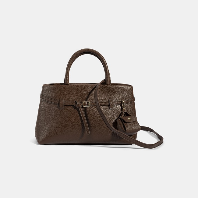  Kadın Kahve Omuz Askılı El Çantası