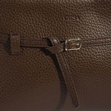  Kadın Kahve Omuz Askılı El Çantası