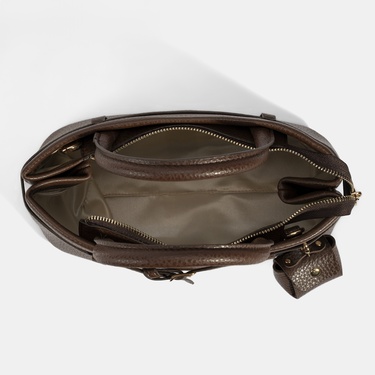  Kadın Kahve Omuz Askılı El Çantası