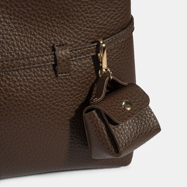  Kadın Kahve Omuz Askılı El Çantası