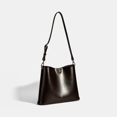  Kadın Koyu Kahve Omuz Çantası