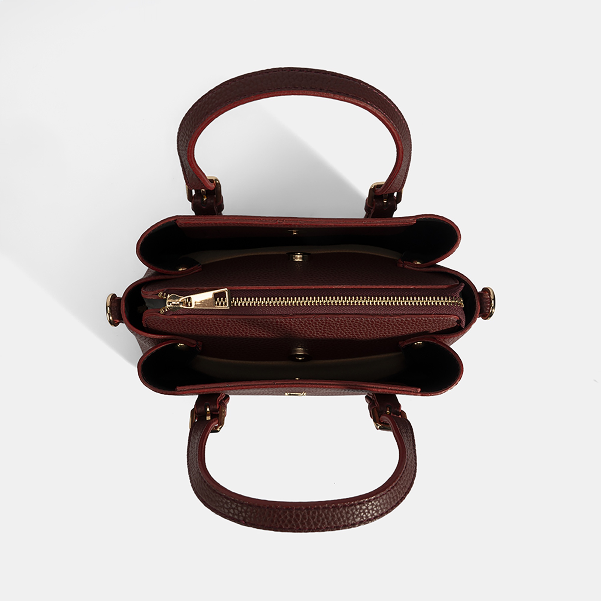 Kadın Bordo Omuz Askılı El Çantası