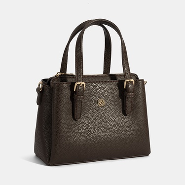  Kadın Kahve Omuz Askılı El Çantası