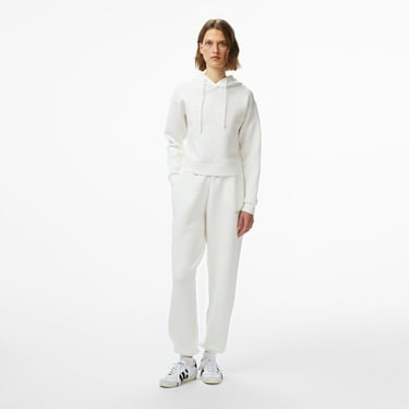  Guess New Alisa Hooded Kadın Beyaz Sweatshirt