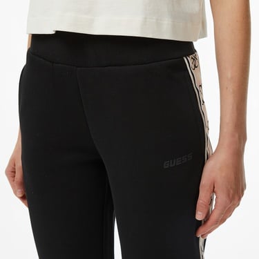  Guess Britney Jogger Recycled Punto Milano 300 Kadın Siyah Eşofman Altı