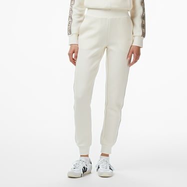  Guess Britney Jogger Punto Milano 300 Kadın Krem Rengi Eşofman Altı