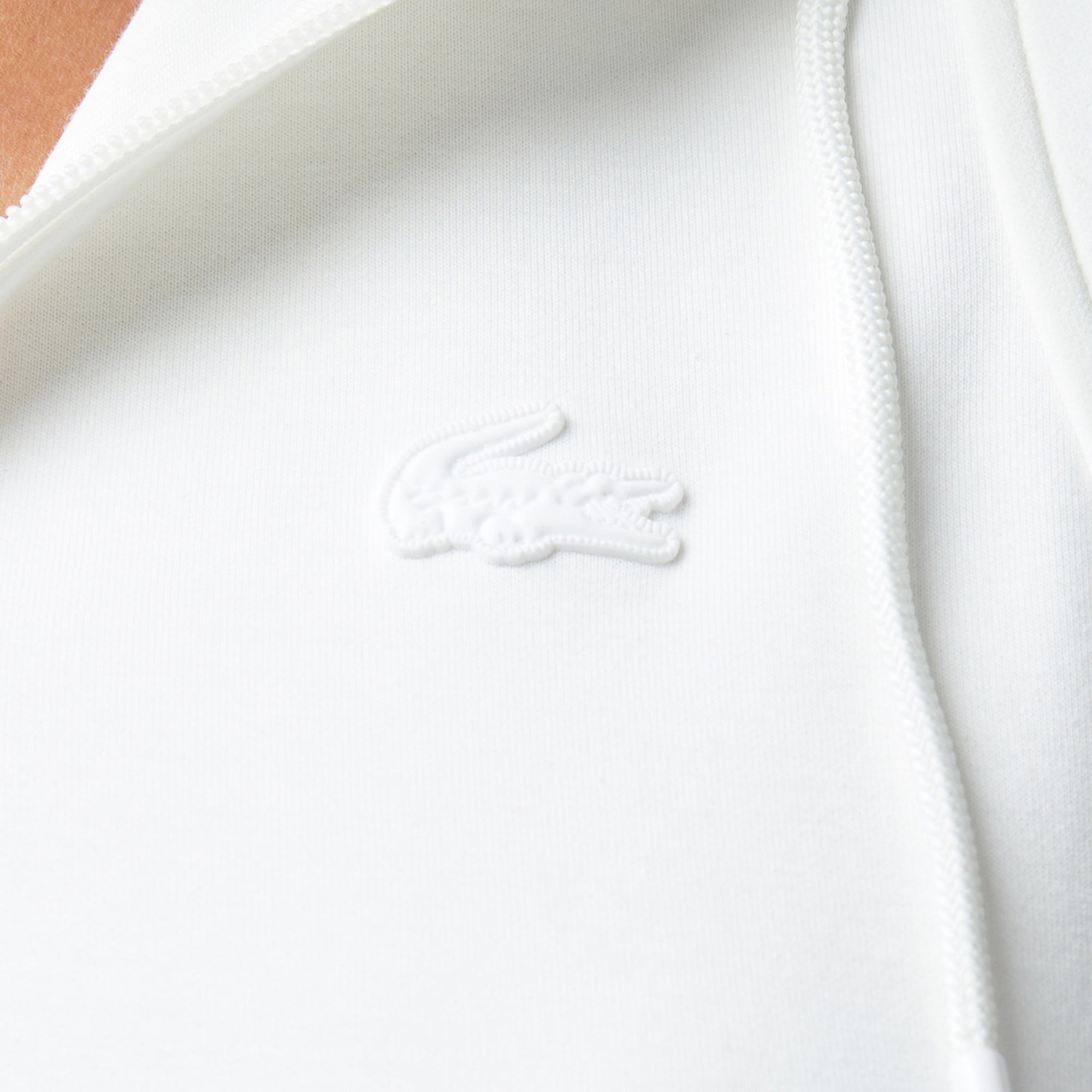 Lacoste House of SuperStep x Lacoste Kadın Beyaz Elbise