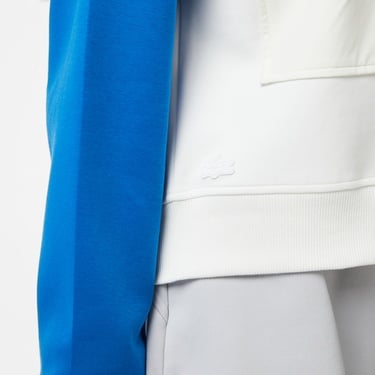  Lacoste House of SuperStep x Lacoste Kadın Beyaz Sweatshirt