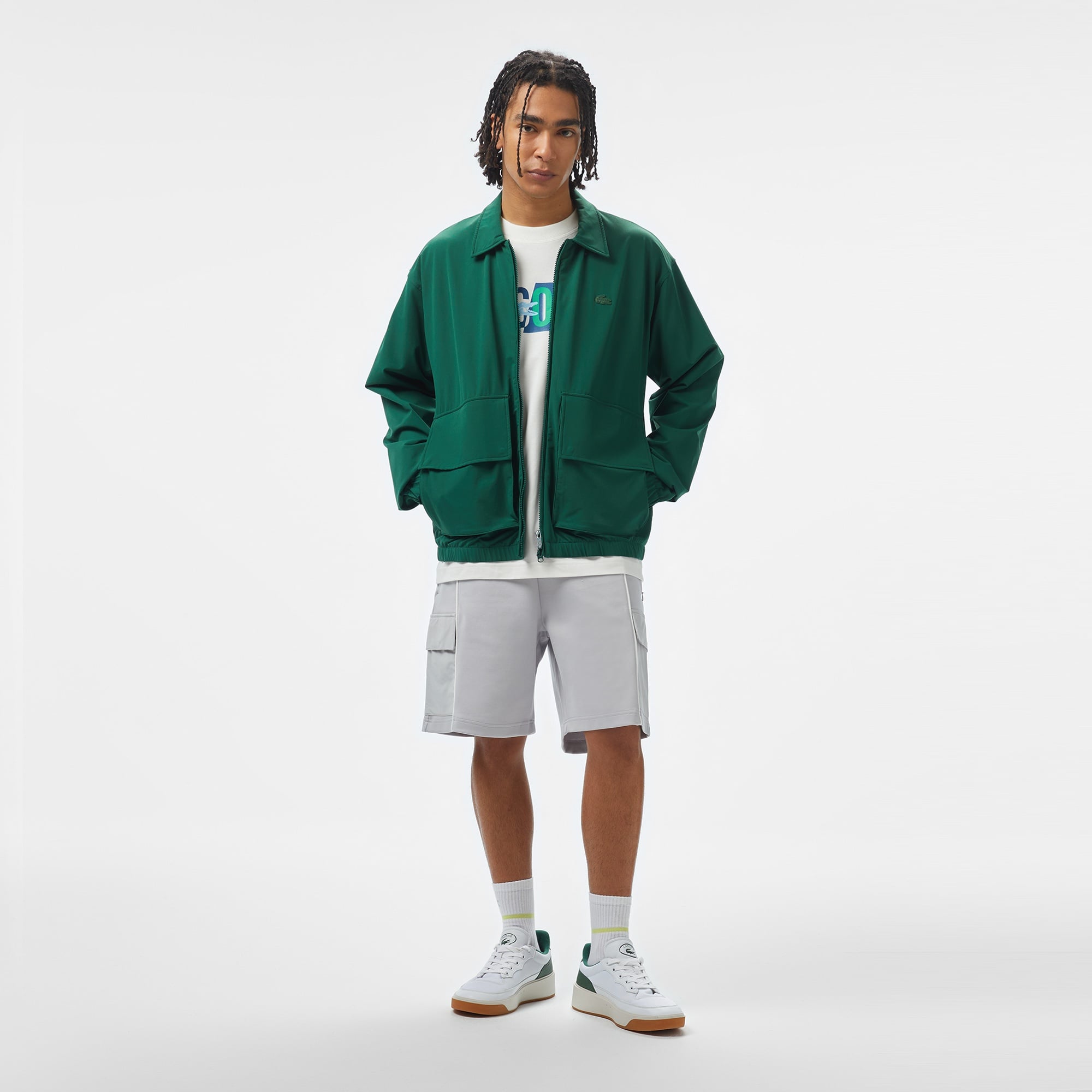 Lacoste House of SuperStep x Lacoste Erkek Yeşil Mont