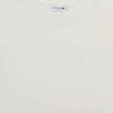  Lacoste House of SuperStep x Lacoste Erkek Beyaz T-Shirt