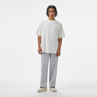  Lacoste House of SuperStep x Lacoste Erkek Beyaz T-Shirt